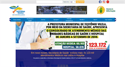 Desktop Screenshot of prefeiturateotonio.com.br